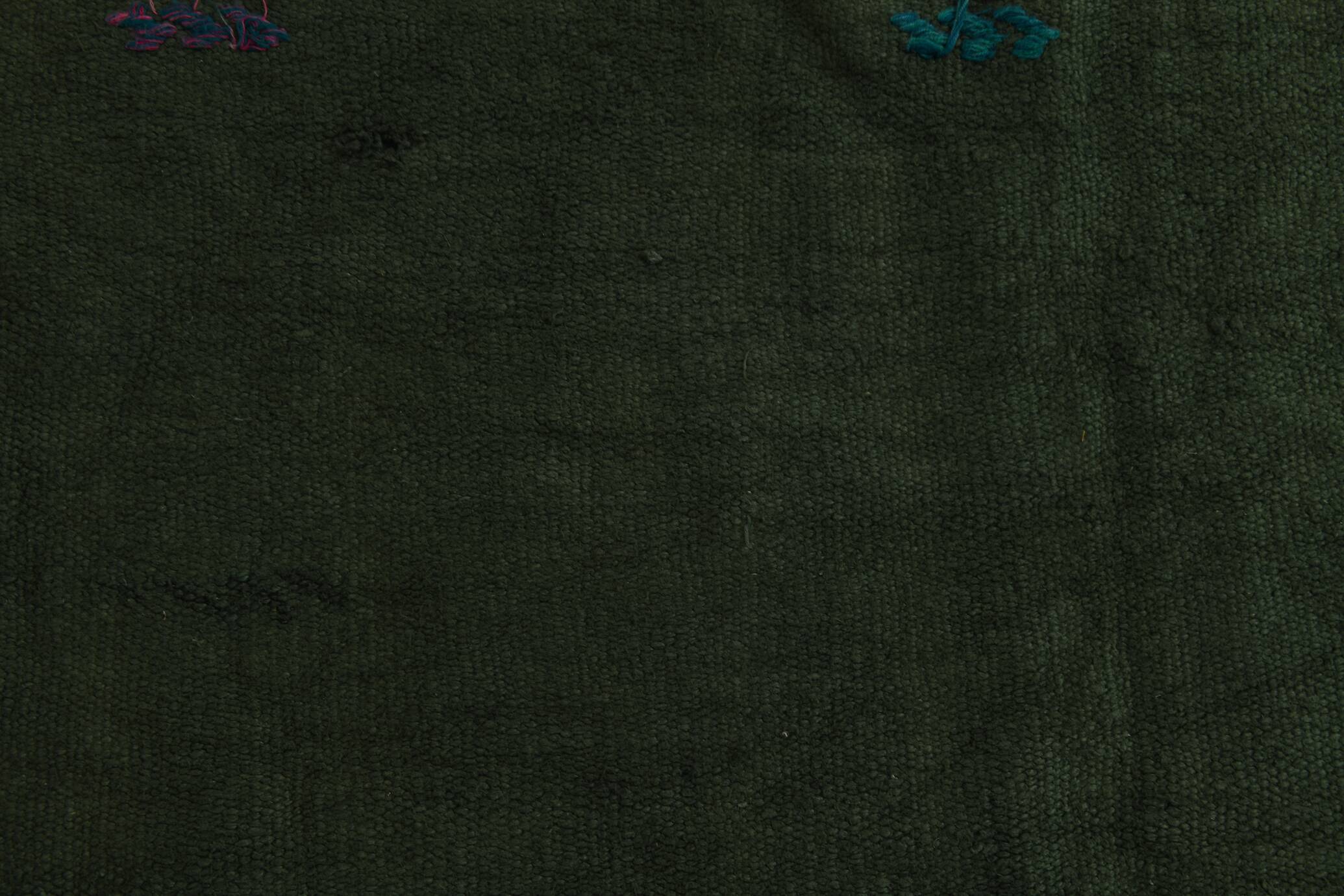 Army Green Turkish Vintage Rug, 132x199Cm
