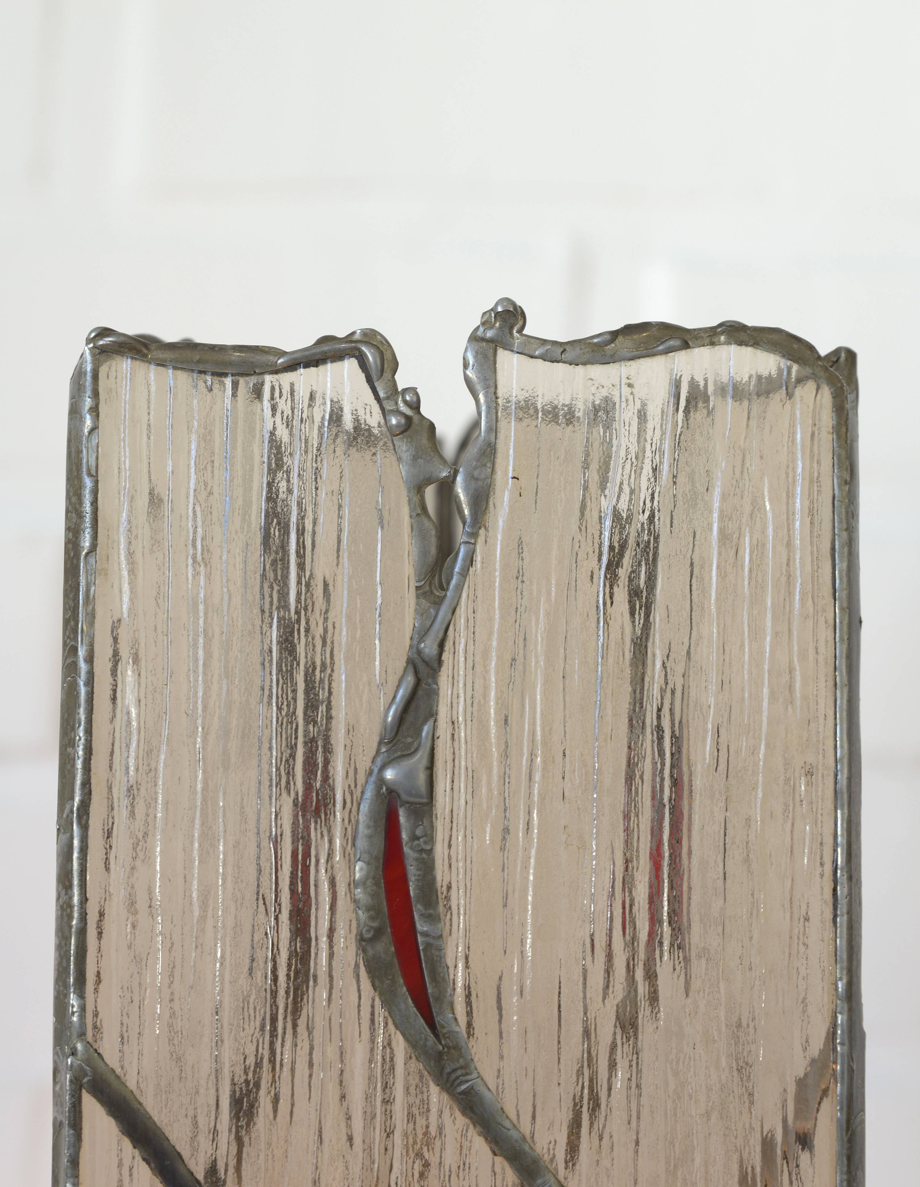 Vintage Bedside Tiffany Style Lighting Unique Lamp Vitrage Handmade Light