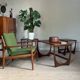 Vintage Scandinavian teak nesting coffee table Astro Victor Wilkins