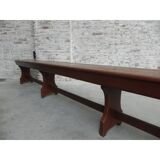 Wooden bench