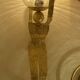 Wall lamp in gold glass, figurative, artisanal style Murano.