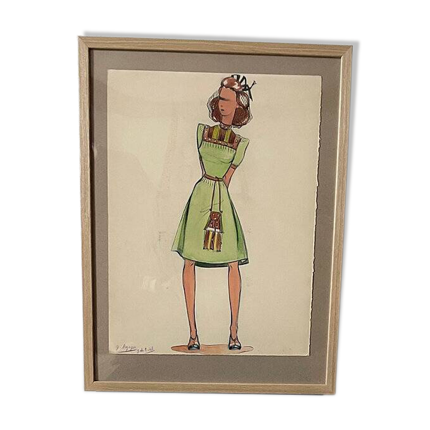 Fashion drawing G Mazoyer