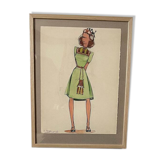 Fashion drawing G Mazoyer