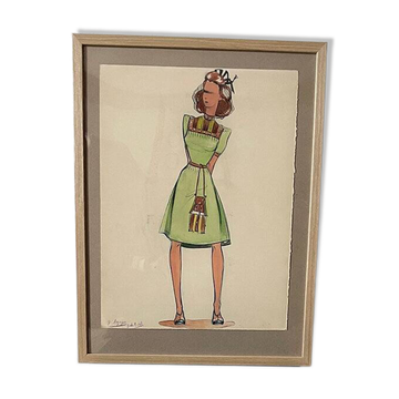 Fashion drawing G Mazoyer