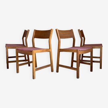 Danish vintage chairs by Borge Mogenson