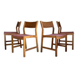 Danish vintage chairs by Borge Mogenson
