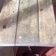 Antique bistro table (original cast iron and wood)