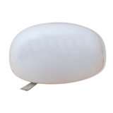 Half-globe opaline ceiling light