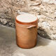 Vintage stoneware salt pan