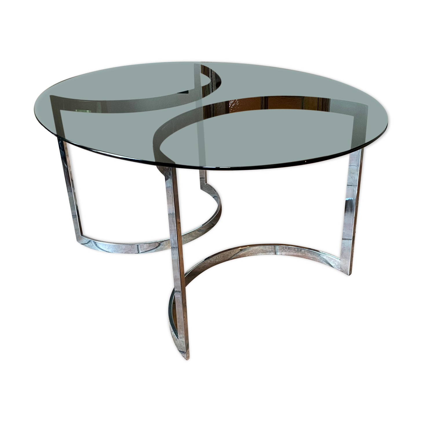 Boris Tabacoff oval table for Roche Bobois 1970