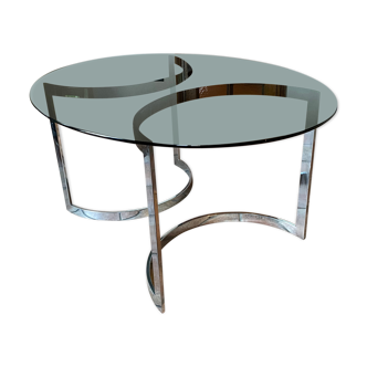 Boris Tabacoff oval table for Roche Bobois 1970