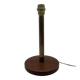 1950s desk lamp - brass/leather