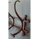 Curved wooden coat rack circa 1900