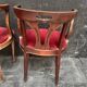 Paire de fauteuils de style art nouveau