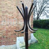 Art Deco parrot coat holder