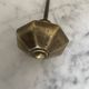 Brass door knob from an old door