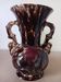 Vintage marbled vase