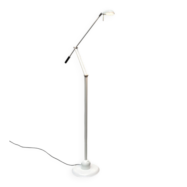 Lampe sur pied italienne vintage space age postmoderne, années 1970 — Beyit