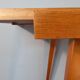 Extendable table in Beech Frantisek Jiràk by Tatra, Vintage Czechoslovak 1950s