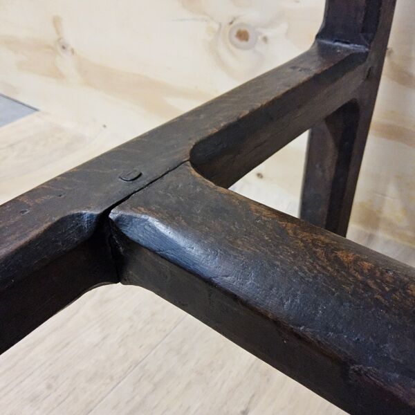 Pupitre en bois ancien / bureau d'écriture, secrétaire du 19e siècle.