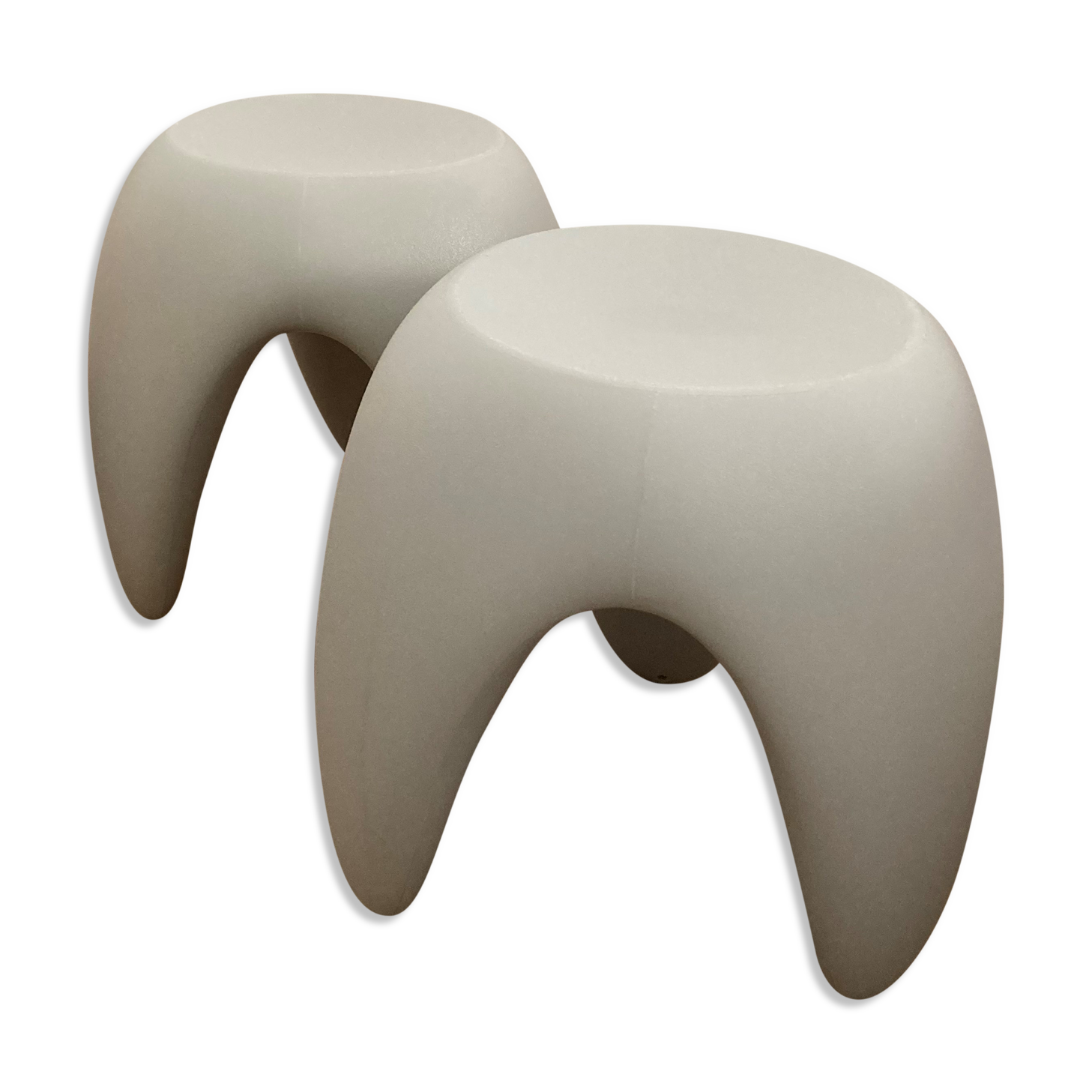 Set of 2 karim rashid x0 Design Baby Bite stools