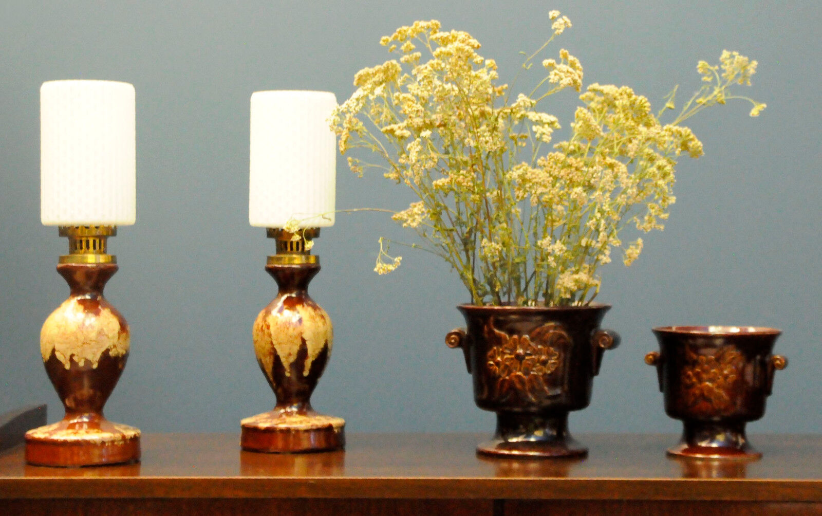 West Germany Cup Set Pottery Art from the 1960s