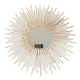 Handmade bamboo mirror, 32 cm