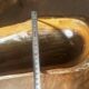 Large carved wooden bowl/trinket dish - 1950s craftsmanship