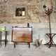Commode vintage scandinave en bois exotique – 4 tiroirs