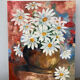 Huile sur toile bouquet de fleur tableau ancien