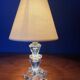 Baccarat - 2 Crystal bedside lamps