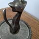 Vintage silver metal ring holders