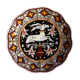 Decorative antique plate in Italian ceramic Sorrento