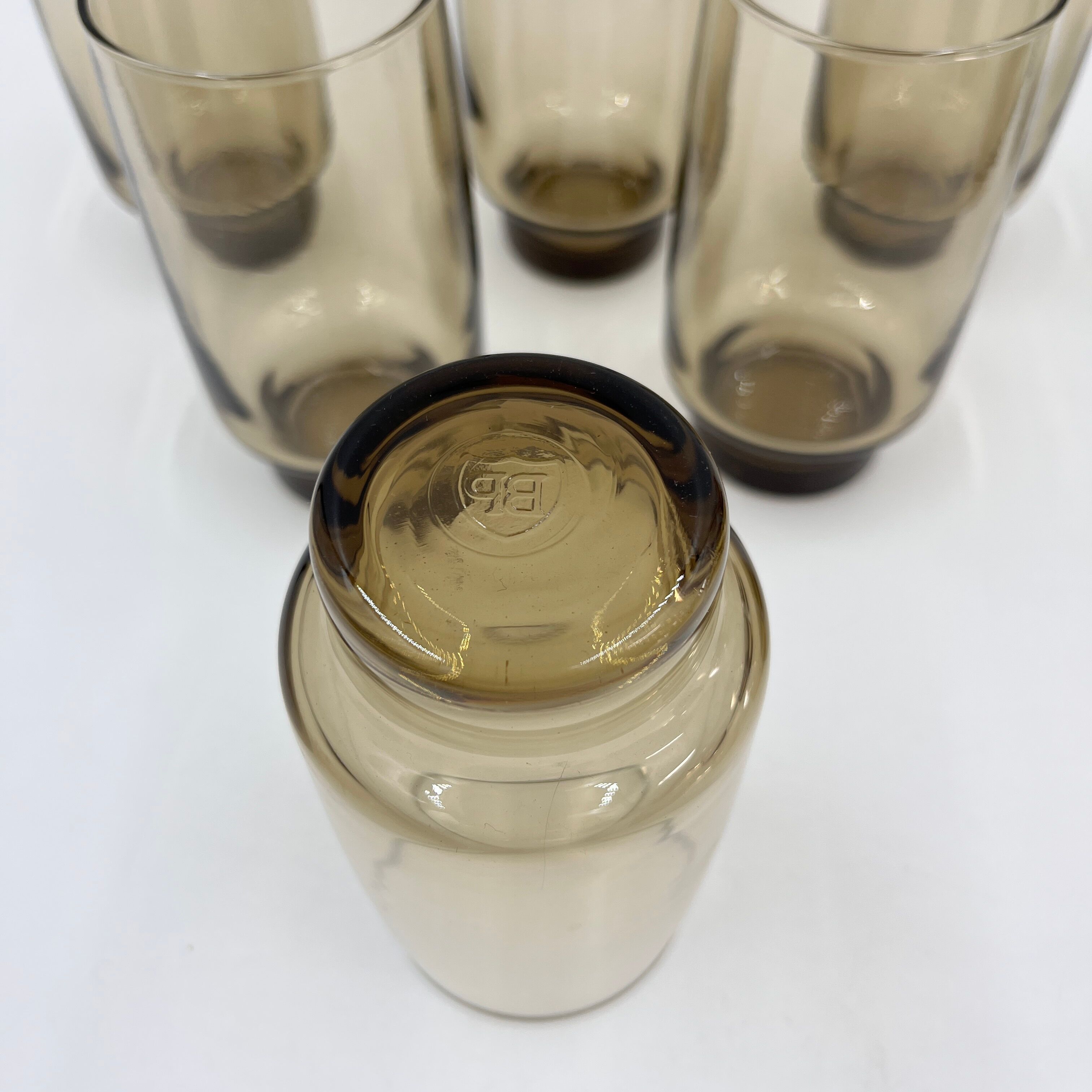 Arcopal smoked glass set