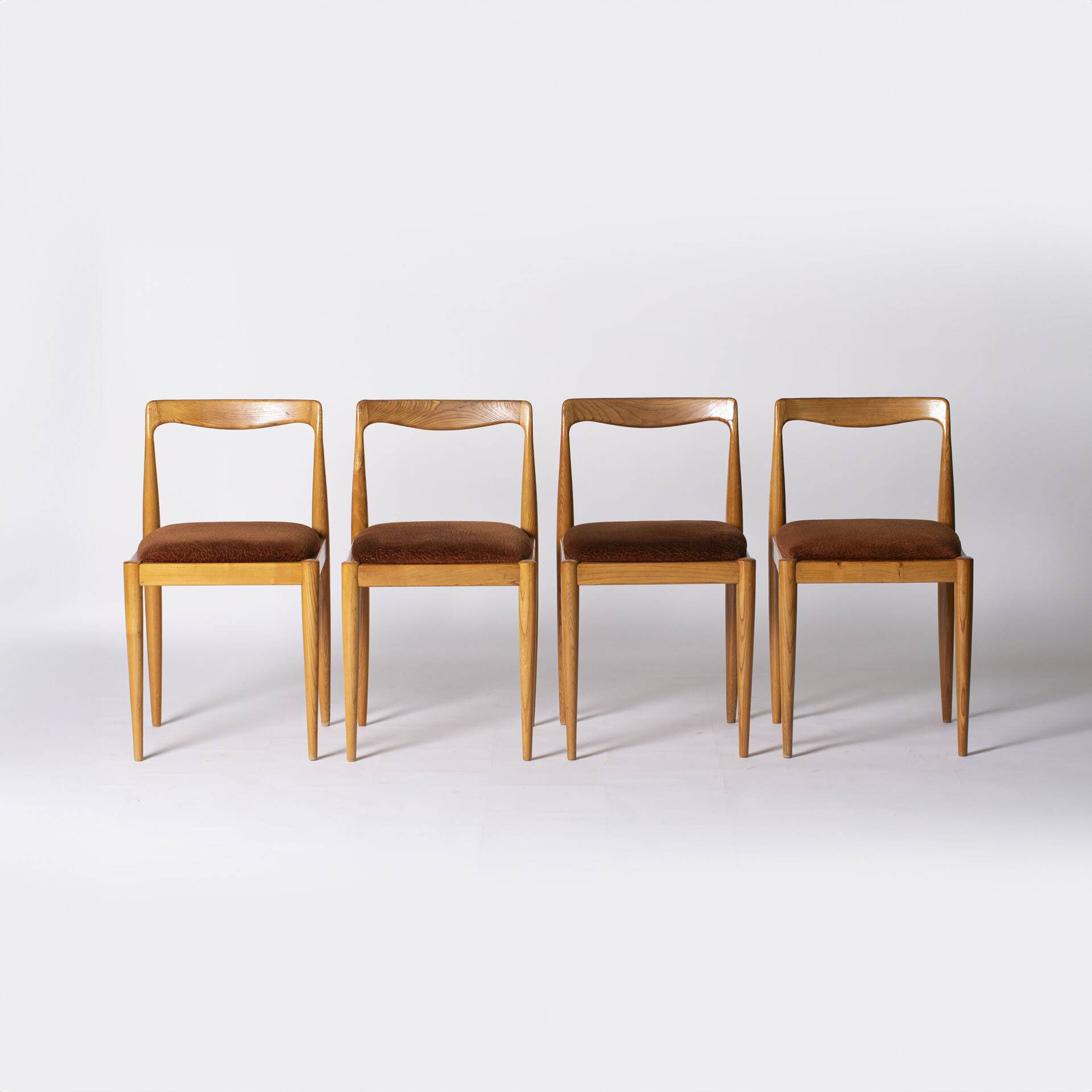 Dining set by Drevotvar and set of 3 chairs by Jasienica, Poland