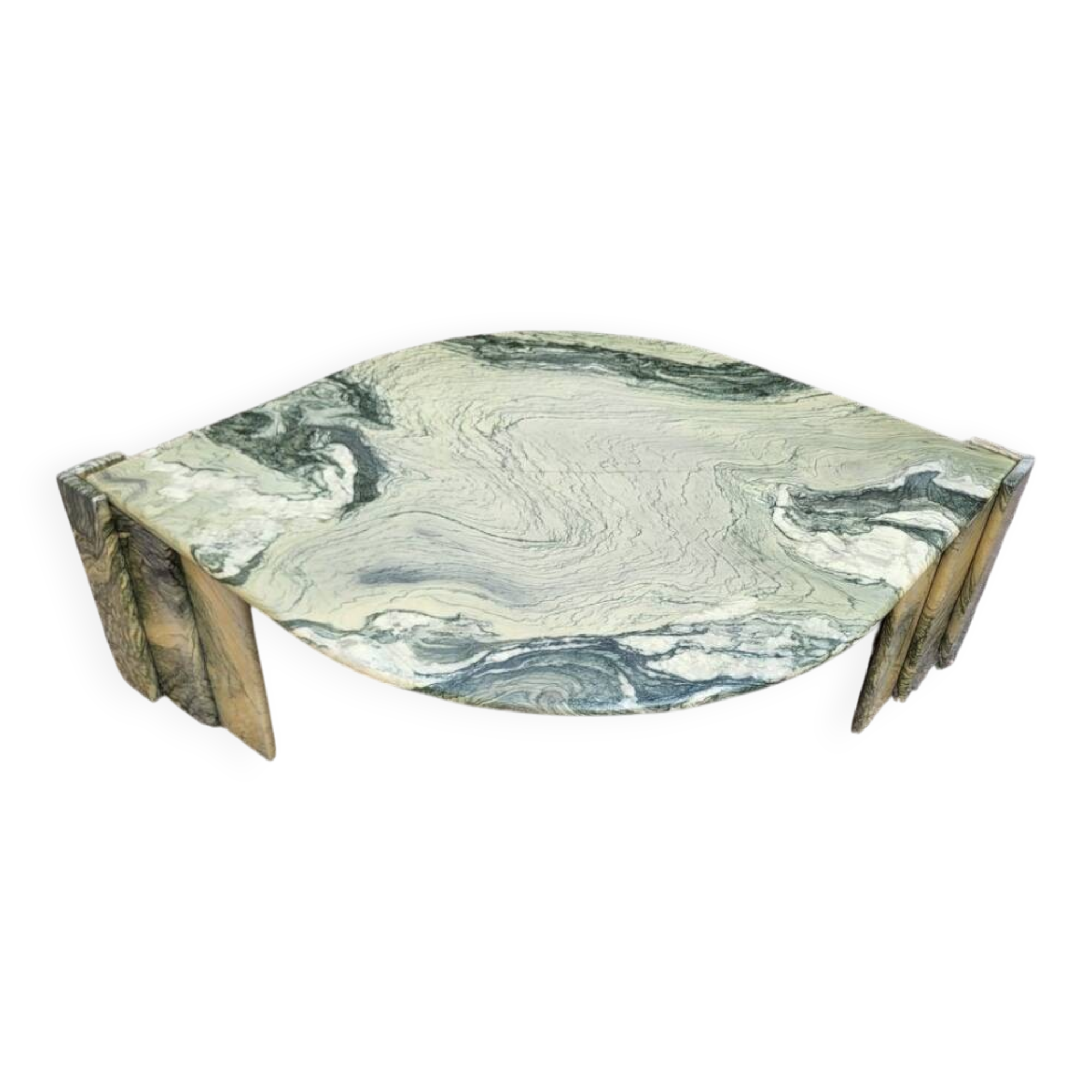 Marble eye coffee table 1970