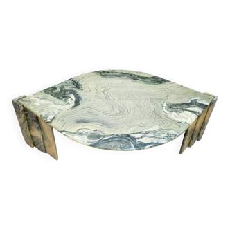 Marble eye coffee table 1970