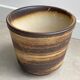 Vintage ceramic planter / flower pot