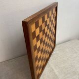 Wooden draughts game
