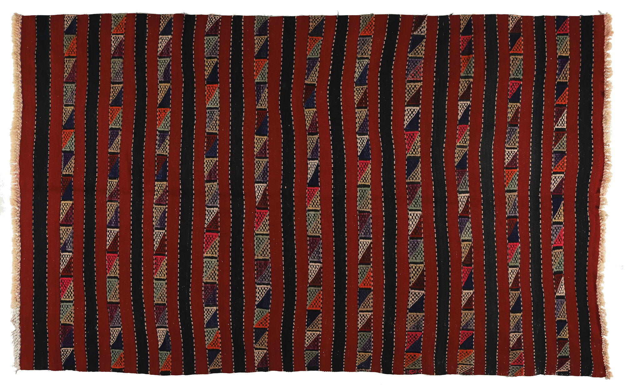 Anatolian handmade kilim rug 257 cm x 160 cm