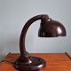 Brown Bakelite desk lamp, Eric Kirkman Cole, 1930s