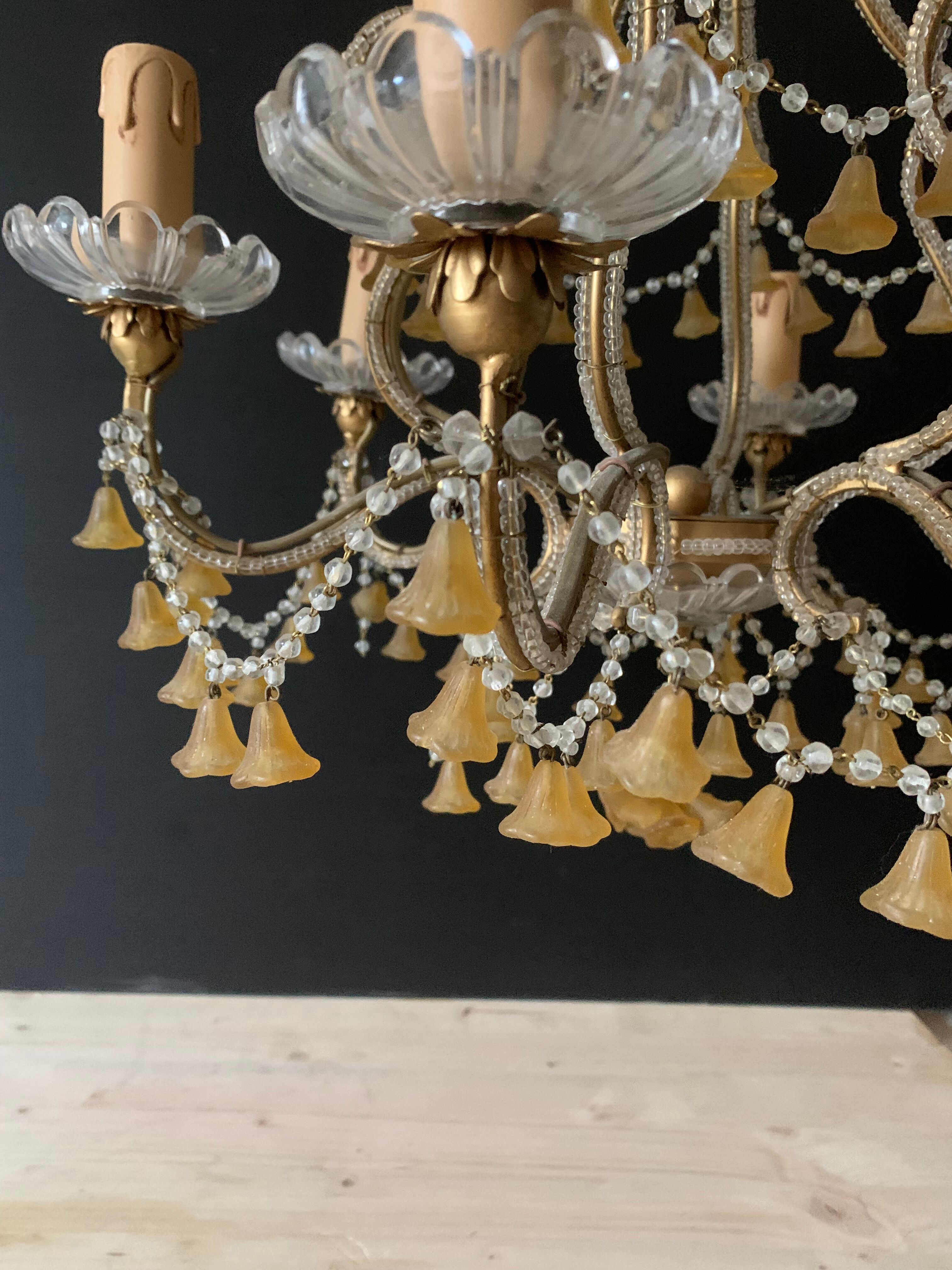 Lustre à pampilles