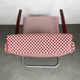 Thonet S-411 Armchair "Red & White"