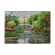 Peinture de Charles Pavan "Jardin de Claude Monet à Giverny"