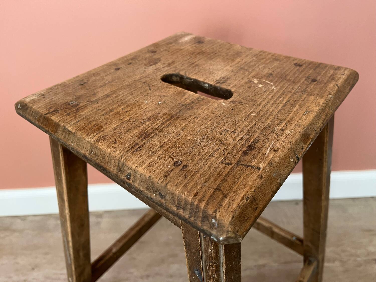 Wooden stool