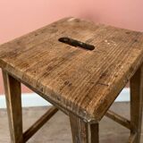 Wooden stool
