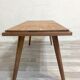 Table basse pieds compas vintage 1960