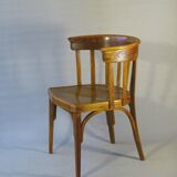 Fauteuil bistrot , bois-courbé par Horgen Glarus- Suisse- 1925