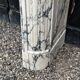 Louis XVI Style Fireplace In Violet Breccia Marble Circa 1880