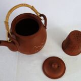 Vintage China terracotta tea service